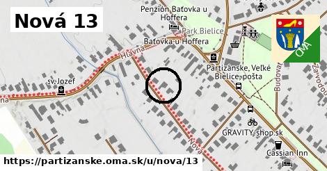 Nová 13, Partizánske