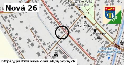 Nová 26, Partizánske