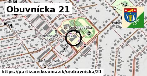 Obuvnícka 21, Partizánske