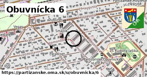 Obuvnícka 6, Partizánske