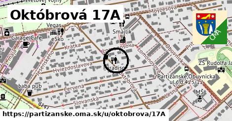 Októbrová 17A, Partizánske