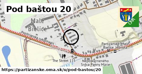 Pod baštou 20, Partizánske