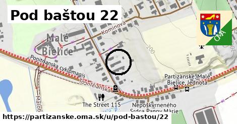 Pod baštou 22, Partizánske