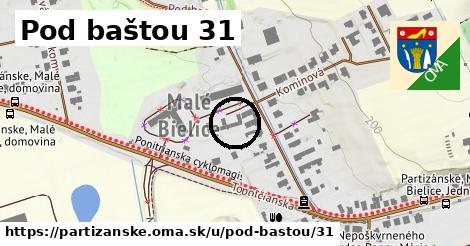 Pod baštou 31, Partizánske