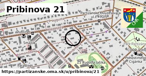 Pribinova 21, Partizánske