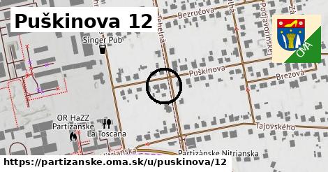 Puškinova 12, Partizánske