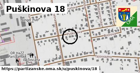 Puškinova 18, Partizánske