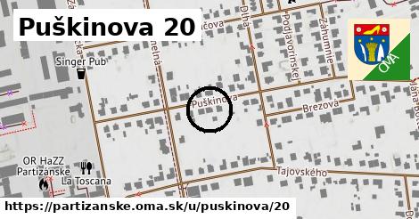 Puškinova 20, Partizánske