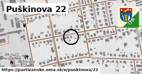 Puškinova 22, Partizánske