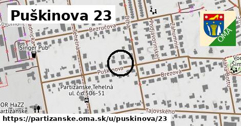 Puškinova 23, Partizánske