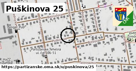 Puškinova 25, Partizánske
