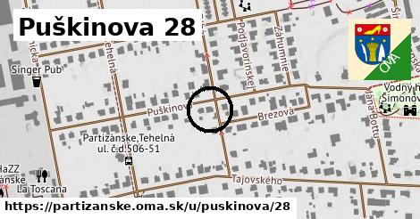 Puškinova 28, Partizánske