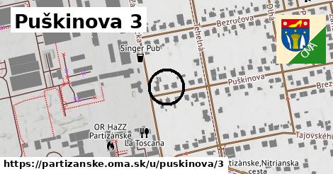 Puškinova 3, Partizánske