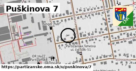 Puškinova 7, Partizánske