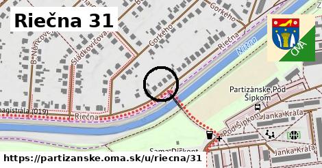 Riečna 31, Partizánske