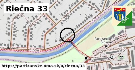 Riečna 33, Partizánske