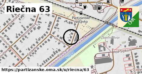 Riečna 63, Partizánske