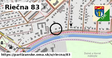 Riečna 83, Partizánske