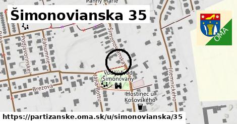 Šimonovianska 35, Partizánske