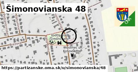 Šimonovianska 48, Partizánske