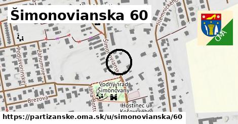 Šimonovianska 60, Partizánske