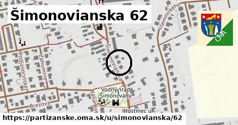 Šimonovianska 62, Partizánske