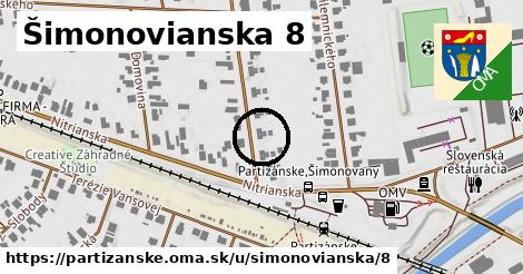 Šimonovianska 8, Partizánske