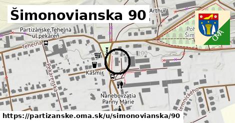Šimonovianska 90, Partizánske