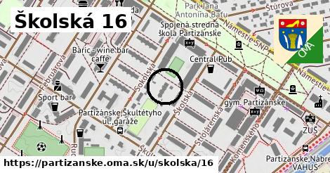 Školská 16, Partizánske