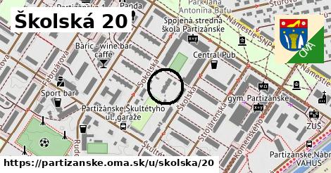 Školská 20, Partizánske