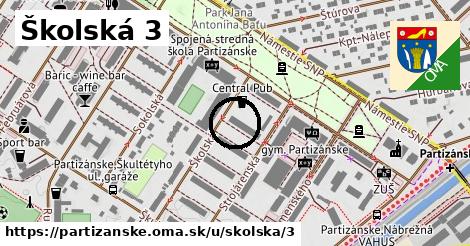 Školská 3, Partizánske