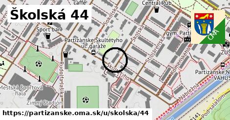 Školská 44, Partizánske