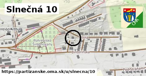 Slnečná 10, Partizánske