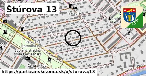 Štúrova 13, Partizánske