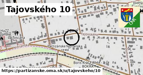 Tajovského 10, Partizánske