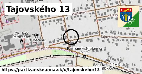 Tajovského 13, Partizánske