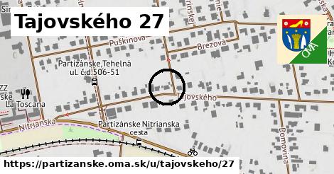 Tajovského 27, Partizánske