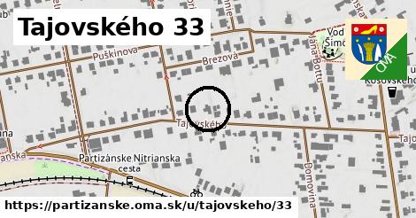 Tajovského 33, Partizánske