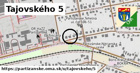 Tajovského 5, Partizánske