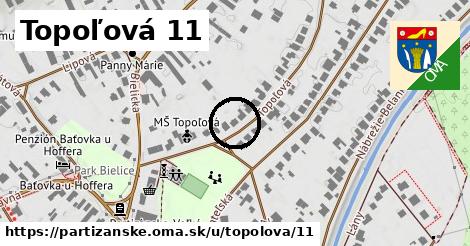 Topoľová 11, Partizánske