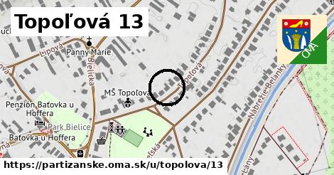 Topoľová 13, Partizánske