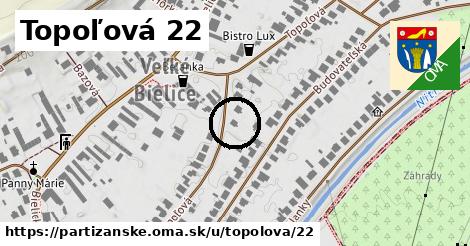 Topoľová 22, Partizánske