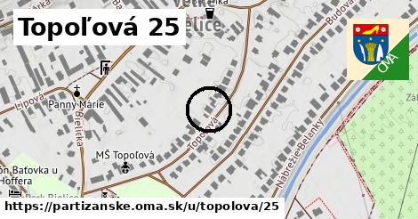 Topoľová 25, Partizánske