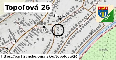 Topoľová 26, Partizánske