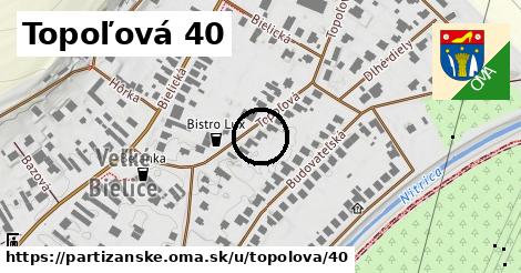 Topoľová 40, Partizánske