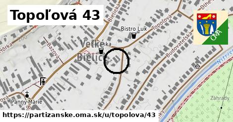 Topoľová 43, Partizánske