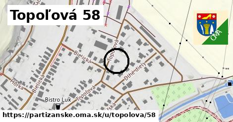 Topoľová 58, Partizánske