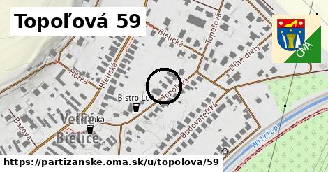 Topoľová 59, Partizánske