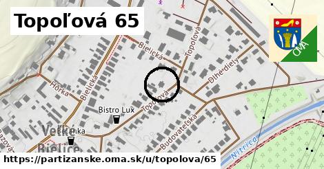 Topoľová 65, Partizánske