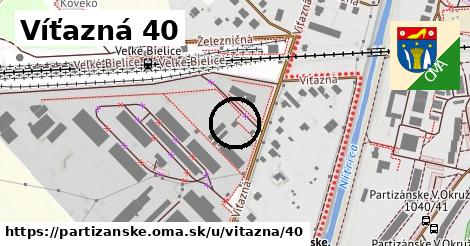 Víťazná 40, Partizánske